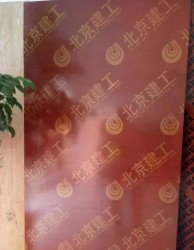 新疆红色花建筑模板